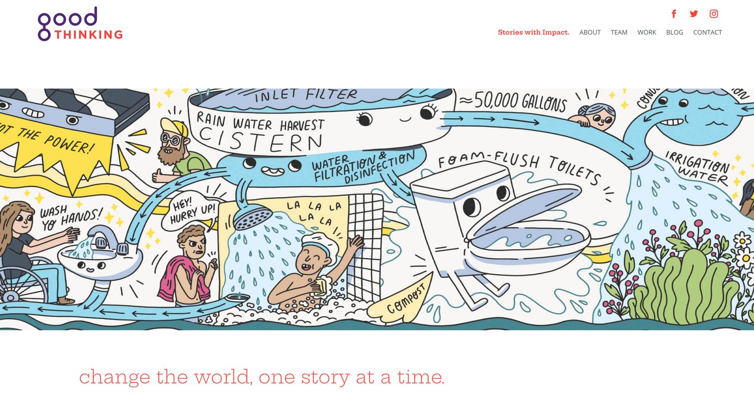 Good Thinking website screenshot