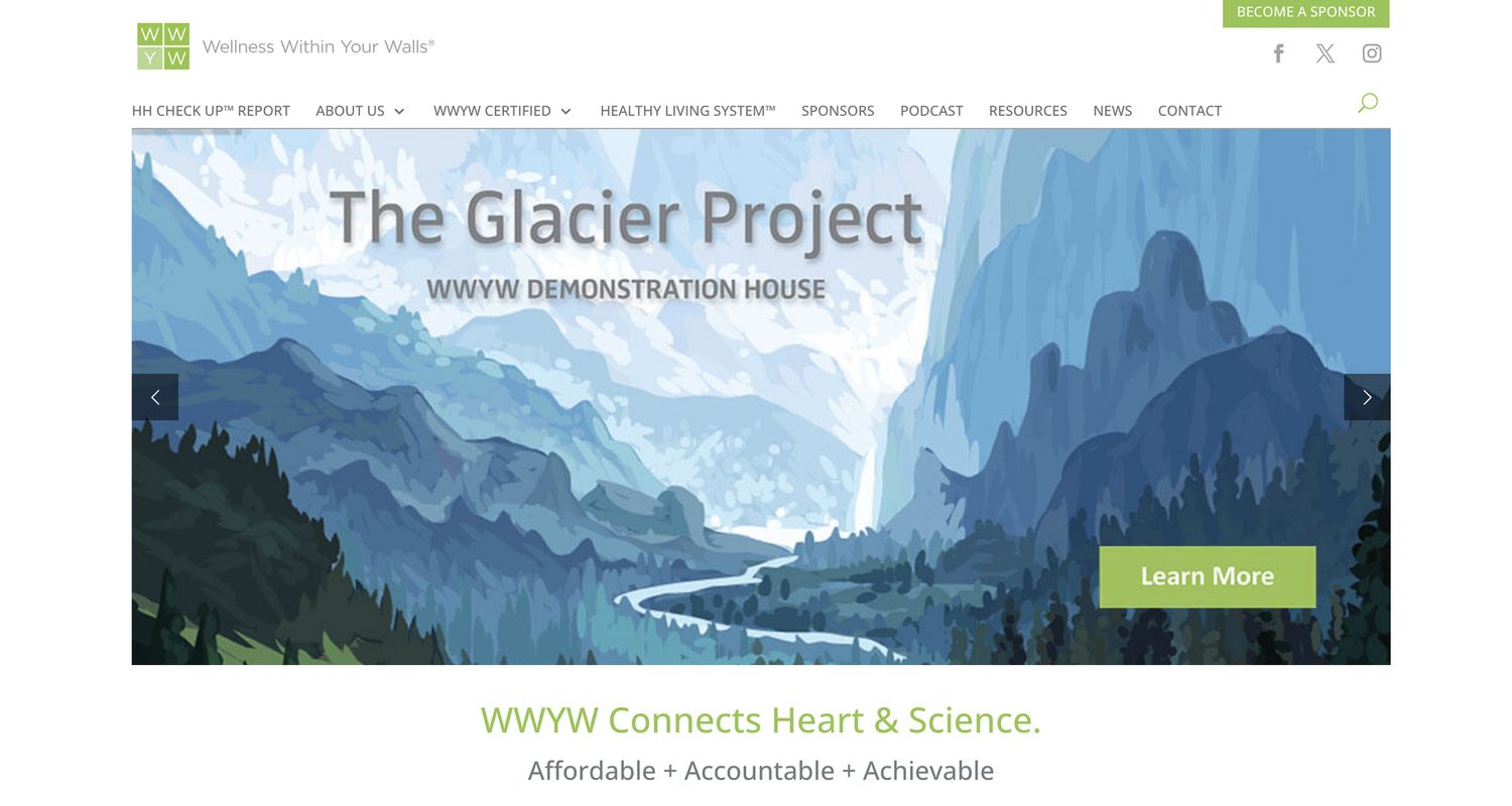 Wellness Within Your Walls website screenshot